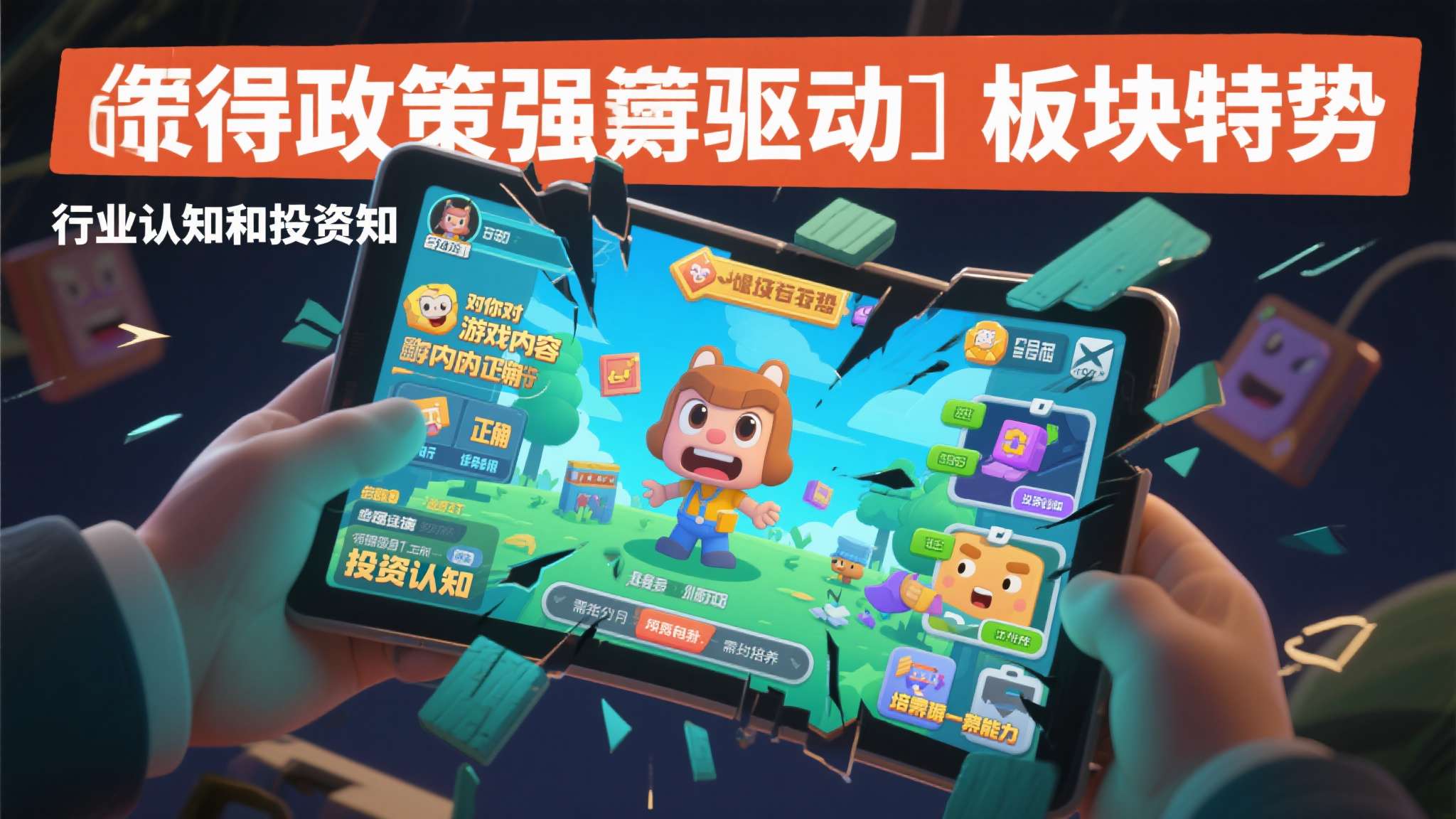 这种受政策强驱动的板块特征，意味着即便你对游戏内容判断完全正确，也可能在政策面前